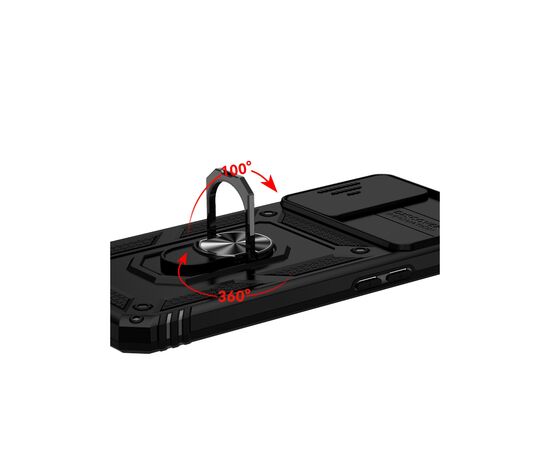 Чехол для мобильного телефона BeCover Military Motorola Moto G72 Black (709095), изображение 3 Чехол для мобильного телефона BeCover Military Motorola Moto G72 Black (709095), изображение 3