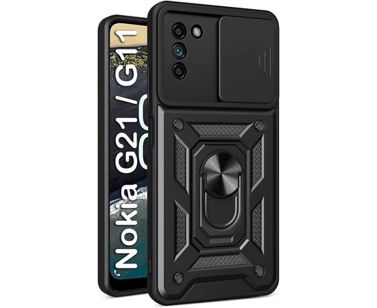 Чохол до мобільного телефона BeCover Military Nokia G21 / G11 Black (709105)
