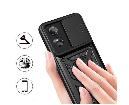 Чехол для мобильного телефона BeCover Military Oppo A17 Black (709113), изображение 2
