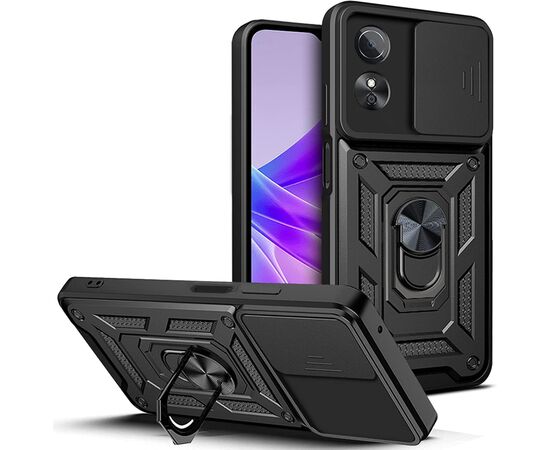 Чехол для мобильного телефона BeCover Military Oppo A17 Black (709113)