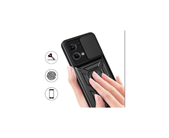 Чехол для мобильного телефона BeCover Military Oppo Reno7 Black (709111), зображення 3