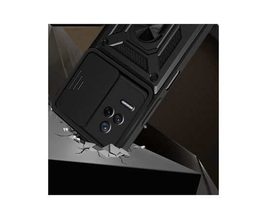 Чехол для мобильного телефона BeCover Military Poco F4 Black (709128), изображение 3 Чехол для мобильного телефона BeCover Military Poco F4 Black (709128), изображение 3