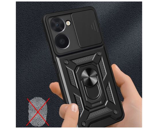 Чехол для мобильного телефона BeCover Military Realme 10 Black (709169), изображение 3 Чехол для мобильного телефона BeCover Military Realme 10 Black (709169), изображение 3