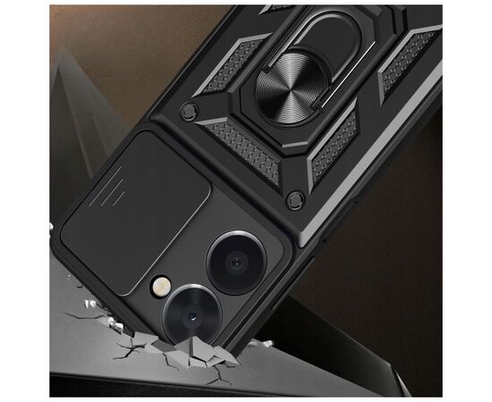 Чехол для мобильного телефона BeCover Military Realme 10 Black (709169), изображение 4 Чехол для мобильного телефона BeCover Military Realme 10 Black (709169), изображение 4