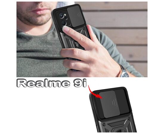 Чехол для мобильного телефона BeCover Military Realme 9i Black (709175), зображення 5