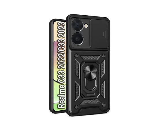 Чехол для мобильного телефона BeCover Military Realme C33 2022/C33 2023 Black (709170)