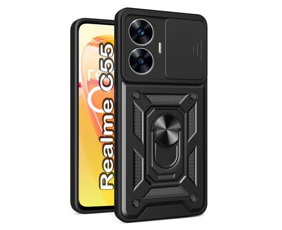 Чехол для мобильного телефона BeCover Military Realme C55 Black (709173)
