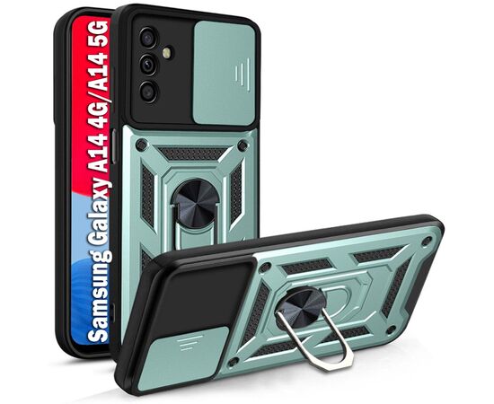 Чехол для мобильного телефона BeCover Military Samsung Galaxy A14 4G SM-A145/A14 5G SM-A146 Dark Green (709147)