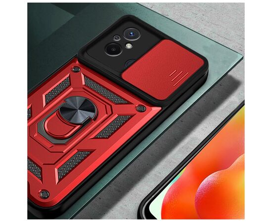Чехол для мобильного телефона BeCover Military Xiaomi Redmi 12C Red (709168), изображение 2 Чехол для мобильного телефона BeCover Military Xiaomi Redmi 12C Red (709168), изображение 2