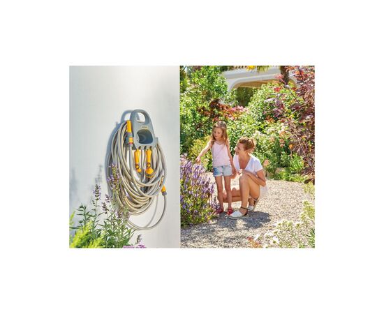 Поливочный шланг HoZelock d12,5мм 20 м Select с держателем + 4 коннектора (10617), изображение 4 Поливочный шланг HoZelock d12,5мм 20 м Select с держателем + 4 коннектора (10617), изображение 4