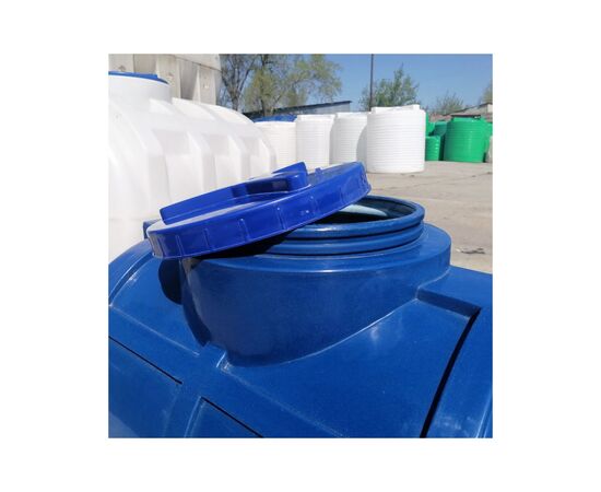 Емкость для воды Рото Європласт горизонтальная пищевая 350 л синяя (38), изображение 4 Емкость для воды Рото Європласт горизонтальная пищевая 350 л синяя (38), изображение 4