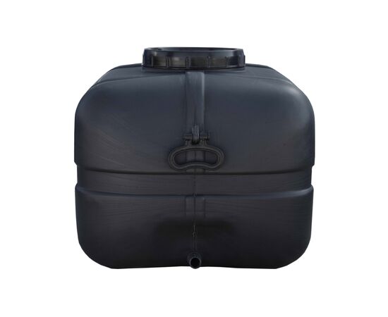 Ємність для води Пласт Бак квадратна не харчова 100 л прямокутна чорна видувна (5704), зображення 3