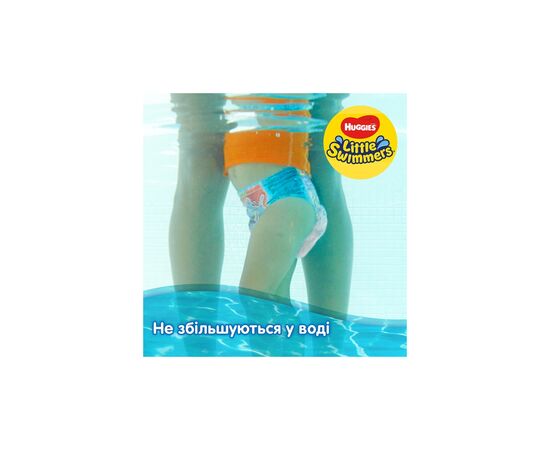 Подгузник Huggies Little Swimmer 3-4 (7-15 кг) 12 шт (36000183399), изображение 4 Подгузник Huggies Little Swimmer 3-4 (7-15 кг) 12 шт (36000183399), изображение 4