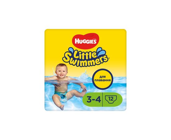 Подгузник Huggies Little Swimmer 3-4 (7-15 кг) 12 шт (36000183399)