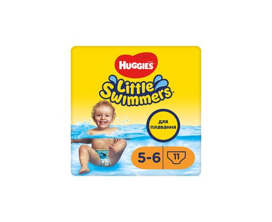 Подгузник Huggies Little Swimmer 5-6 (12-18 кг) 11 шт (5029053538426)