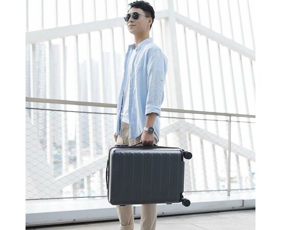 Чемодан Xiaomi RunMi 90 suitcase Business Travel Lake Light Blue 28" (Ф01654), изображение 7 Чемодан Xiaomi RunMi 90 suitcase Business Travel Lake Light Blue 28" (Ф01654), изображение 7