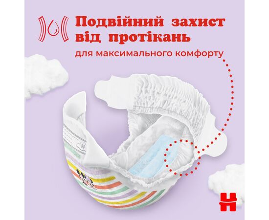 Подгузник Huggies Ultra Comfort 4 (8-14 кг) M-Pack 132 шт (5029053590523), изображение 7 Подгузник Huggies Ultra Comfort 4 (8-14 кг) M-Pack 132 шт (5029053590523), изображение 7