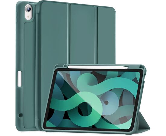 Чохол до планшета BeCover Direct Charge Pen mount Apple Pencil Apple iPad 10.9" 2022 Dark Green (708496), зображення 2 Чохол до планшета BeCover Direct Charge Pen mount Apple Pencil Apple iPad 10.9" 2022 Dark Green (708496), зображення 2
