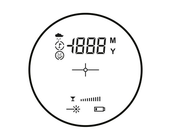 Лазерный дальномер Hawke LRF 800 LCD 6x25 (41022), изображение 3 Лазерный дальномер Hawke LRF 800 LCD 6x25 (41022), изображение 3
