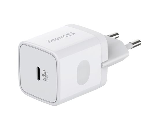 Зарядное устройство Sandberg USB-C PD QC 3.0 20W (441-42), изображение 2 Зарядное устройство Sandberg USB-C PD QC 3.0 20W (441-42), изображение 2