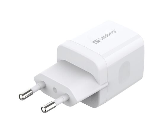Зарядное устройство Sandberg USB-C PD QC 3.0 20W (441-42), изображение 3 Зарядное устройство Sandberg USB-C PD QC 3.0 20W (441-42), изображение 3