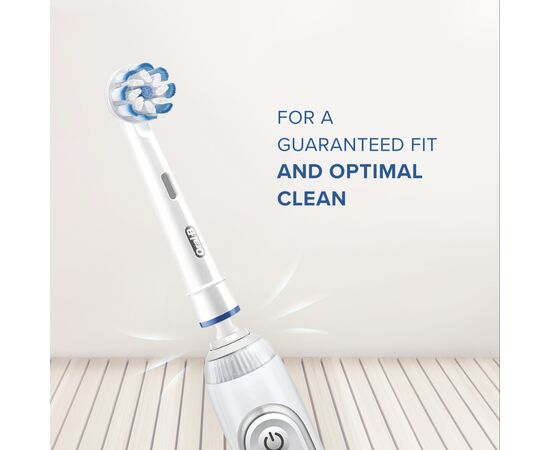 Насадка для зубної щітки Oral-B Sensitive Clean EB60 (4), зображення 7 Насадка для зубної щітки Oral-B Sensitive Clean EB60 (4), зображення 7