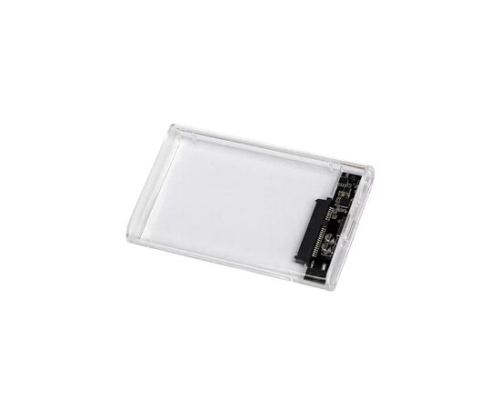 Карман внешний AgeStar 2.5", USB 3.2, 12.5 mm /15 mm HDD/SSD Transparent (3UB2P6 (Transparent)), изображение 2 Карман внешний AgeStar 2.5", USB 3.2, 12.5 mm /15 mm HDD/SSD Transparent (3UB2P6 (Transparent)), изображение 2