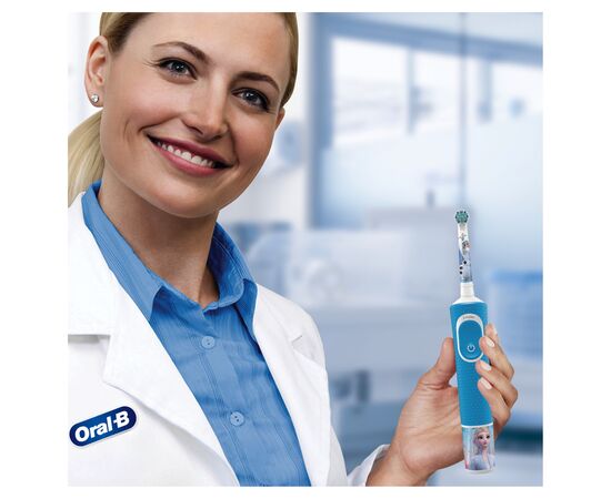 Электрическая зубная щетка Oral-B D100.413.2K Frozen II, изображение 10 Электрическая зубная щетка Oral-B D100.413.2K Frozen II, изображение 10