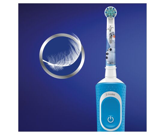 Электрическая зубная щетка Oral-B D100.413.2K Frozen II, изображение 7 Электрическая зубная щетка Oral-B D100.413.2K Frozen II, изображение 7