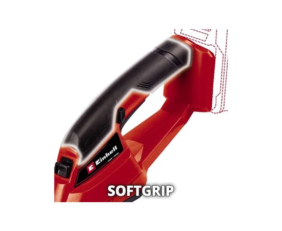 Кусторез Einhell GE-CG 18/1 Li-Solo, 18В, PXC, лезвия 100 мм, 0.65 кг (без АКБ и ЗУ) (3410382), изображение 3 Кусторез Einhell GE-CG 18/1 Li-Solo, 18В, PXC, лезвия 100 мм, 0.65 кг (без АКБ и ЗУ) (3410382), изображение 3