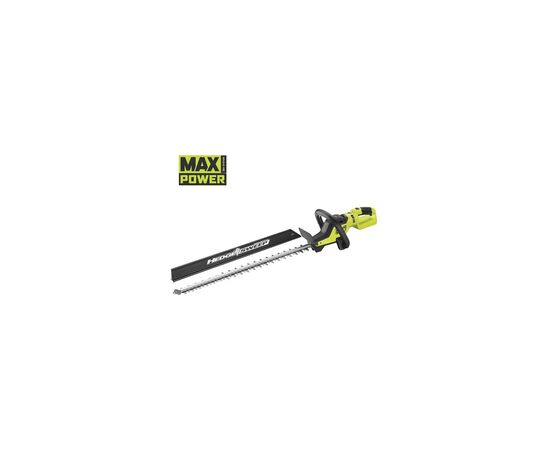 Кусторез Ryobi RY36HTX65A-0, 36В MAX POWER, лезвие 65 см, насадка HedgeSweep (без АКБ и ЗУ) (5133005076), изображение 2 Кусторез Ryobi RY36HTX65A-0, 36В MAX POWER, лезвие 65 см, насадка HedgeSweep (без АКБ и ЗУ) (5133005076), изображение 2