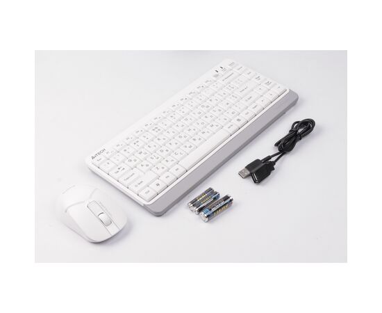 Комплект A4Tech FG1112S Wireless White (FG1112S White), зображення 5 Комплект A4Tech FG1112S Wireless White (FG1112S White), зображення 5