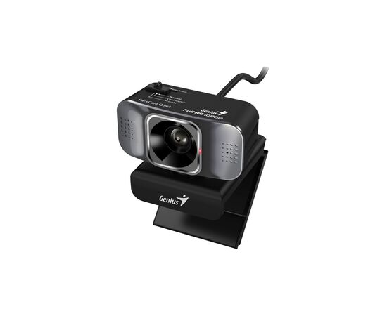 Веб-камера Genius Quiet Full HD Iron Grey (32200005400), изображение 4 Веб-камера Genius Quiet Full HD Iron Grey (32200005400), изображение 4