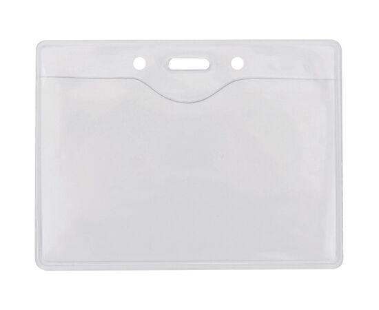 Бейдж Optima горизонтальный PVC, 108х70 мм (O45607)
