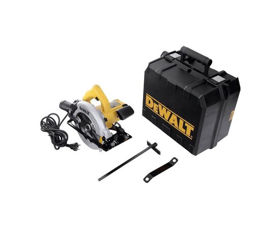 Дисковая пила DeWALT 1350 Вт, диск 184х16 мм, 3.66 кг, кейс (DWE560K), изображение 5 Дисковая пила DeWALT 1350 Вт, диск 184х16 мм, 3.66 кг, кейс (DWE560K), изображение 5