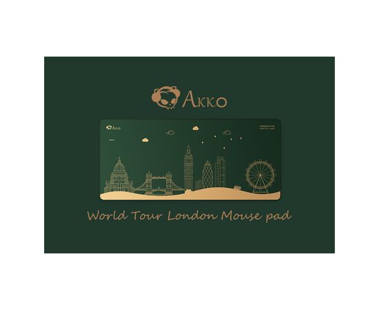 Коврик для мышки Akko London Deskmat (6925758616317), изображение 7 Коврик для мышки Akko London Deskmat (6925758616317), изображение 7