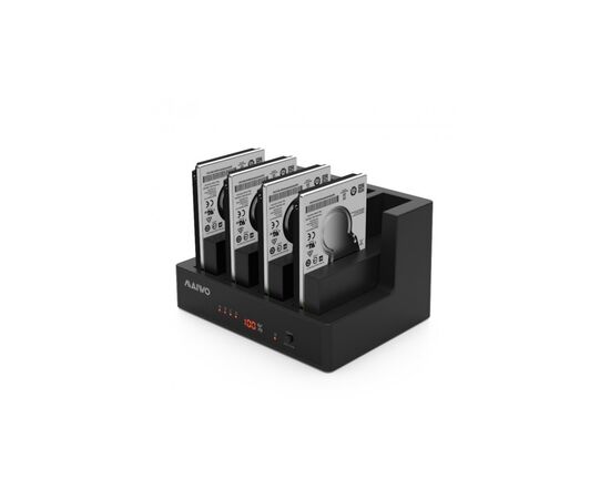 Док-станция для накопителей Maiwo 4*HDD 2,5"/3,5" SATA/SSD USB3.0 (K3094A), изображение 3 Док-станция для накопителей Maiwo 4*HDD 2,5"/3,5" SATA/SSD USB3.0 (K3094A), изображение 3