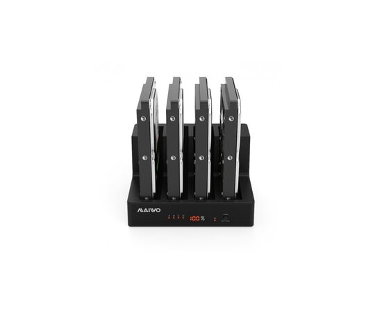 Док-станция для накопителей Maiwo 4*HDD 2,5"/3,5" SATA/SSD USB3.0 (K3094A), изображение 5 Док-станция для накопителей Maiwo 4*HDD 2,5"/3,5" SATA/SSD USB3.0 (K3094A), изображение 5