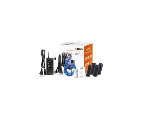 Док-станция для накопителей Maiwo 4*HDD 2,5"/3,5" SATA/SSD USB3.0 (K3094A), изображение 8 Док-станция для накопителей Maiwo 4*HDD 2,5"/3,5" SATA/SSD USB3.0 (K3094A), изображение 8