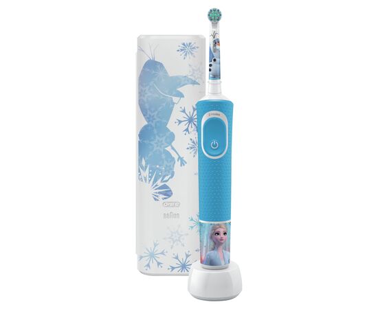 Электрическая зубная щетка Oral-B D100.413.2KX Frozen II, изображение 3 Электрическая зубная щетка Oral-B D100.413.2KX Frozen II, изображение 3