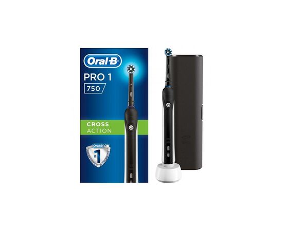Электрическая зубная щетка Oral-B Pro 750 D16.513.1UX 3756 Black Edition (4210201218463)