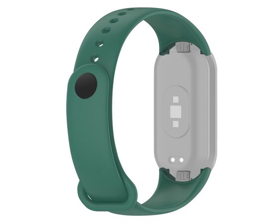 Ремешок для фитнес браслета Armorstandart для Xiaomi Mi Band 8 Dark Green (ARM68023), изображение 2 Ремешок для фитнес браслета Armorstandart для Xiaomi Mi Band 8 Dark Green (ARM68023), изображение 2