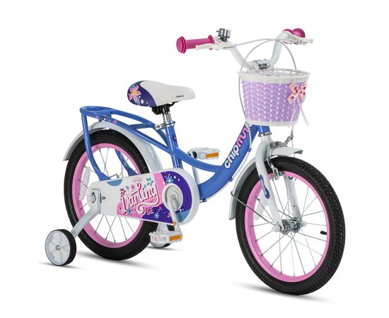 Детский велосипед RoyalBaby Chipmunk Darling 18", Official UA, синий (CM18-6-blue), изображение 3 Детский велосипед RoyalBaby Chipmunk Darling 18", Official UA, синий (CM18-6-blue), изображение 3