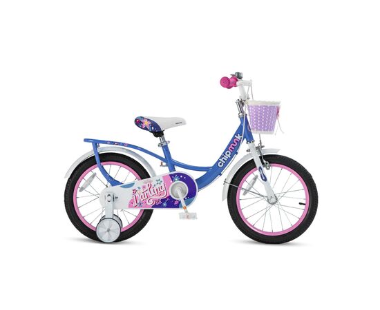 Детский велосипед RoyalBaby Chipmunk Darling 18", Official UA, синий (CM18-6-blue)