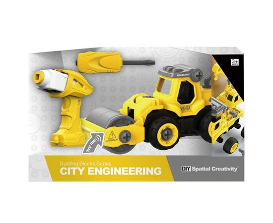 Конструктор Diy Spatial Creativity Каток с электродвигателем (CJ-1365033), изображение 5 Конструктор Diy Spatial Creativity Каток с электродвигателем (CJ-1365033), изображение 5