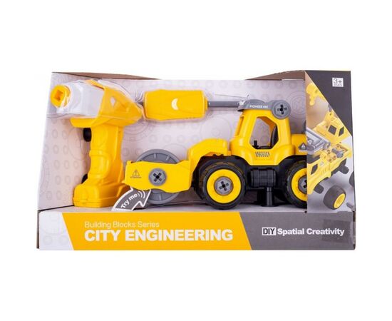 Конструктор Diy Spatial Creativity Каток з електродвигуном (CJ-1365033)