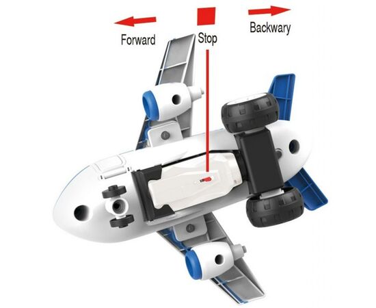 Конструктор Diy Spatial Creativity Самолет с электродвигателем (CJ-1379247), изображение 3 Конструктор Diy Spatial Creativity Самолет с электродвигателем (CJ-1379247), изображение 3