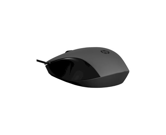 Мышка HP 150 USB Black (240J6AA), изображение 2 Мышка HP 150 USB Black (240J6AA), изображение 2