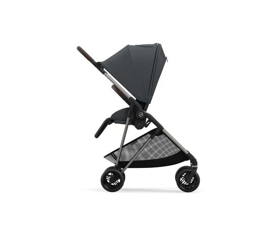 Коляска Cybex Melio Monument Grey (с бампером) (522002663), изображение 4 Коляска Cybex Melio Monument Grey (с бампером) (522002663), изображение 4