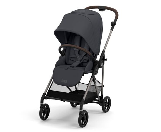 Коляска Cybex Melio Monument Grey (с бампером) (522002663)